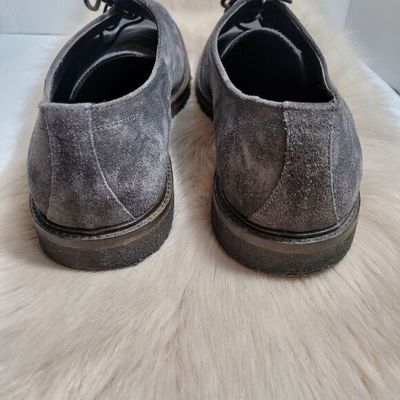 To Boot New York Men’s Adam Derick Grey Suede Oxford Rubber Sole Shoes Size 11 - Picture 4 of 11